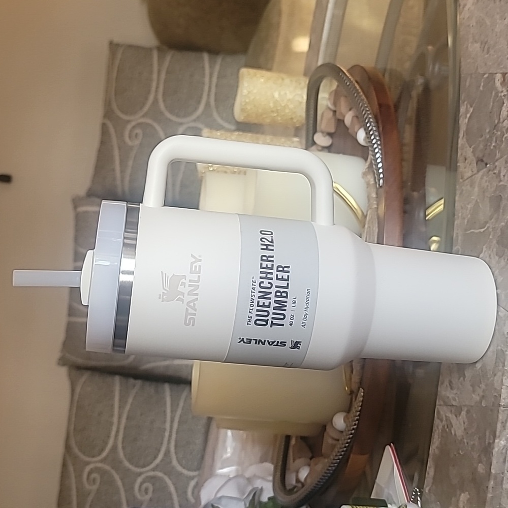 LIMITED EDITION 40oz Cream Stanley Tumbler